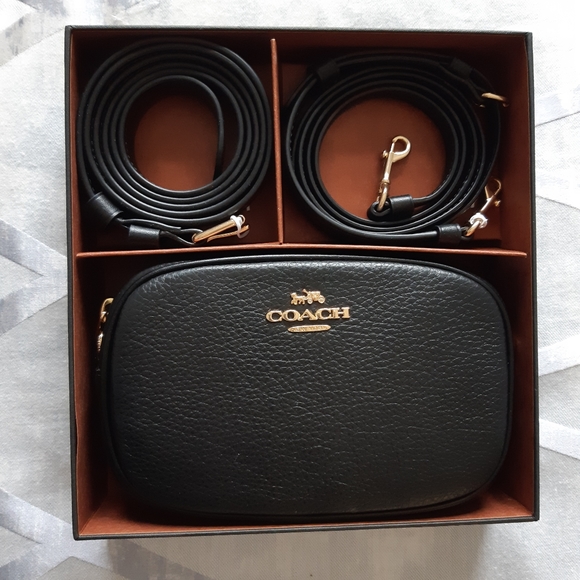 Coach Handbags - Coach leather convertible belt bag